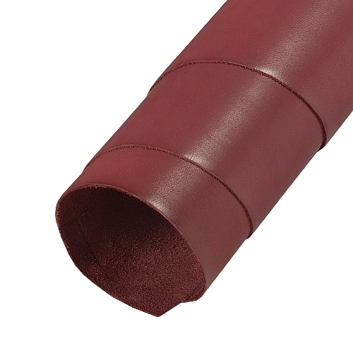 Натуральная кожа Краст бордо толщина кожи 1.2-1.4 мм. размер 42x30 см. (A3)