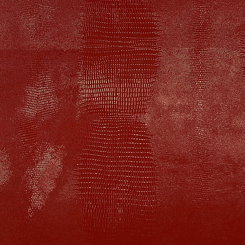 Натуральная кожа Наплак ящерица красная толщина кожи 1.0-1.2 мм.