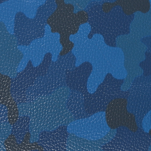 Натуральная кожа Флотер милитари РК синий толщина кожи 1.2-1.4 мм.